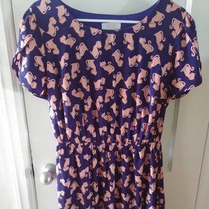 Modcloth Omigosh A-line in Cats